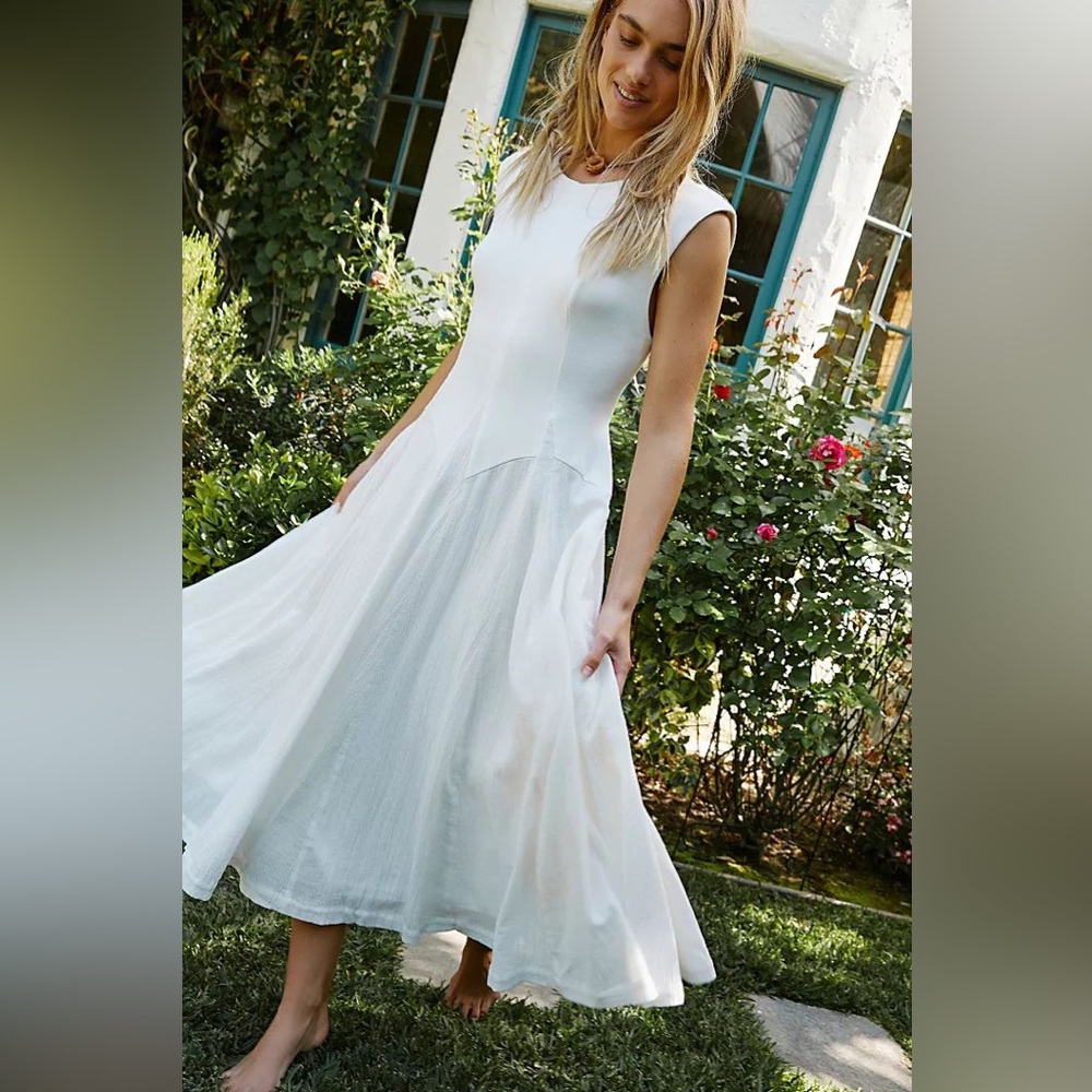 Free People Ryo Drop-Waist Sundress